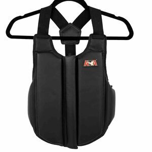ATA Taekwondo Karate Chest Protector Sparring Vest Child Large Zip Martial Arts